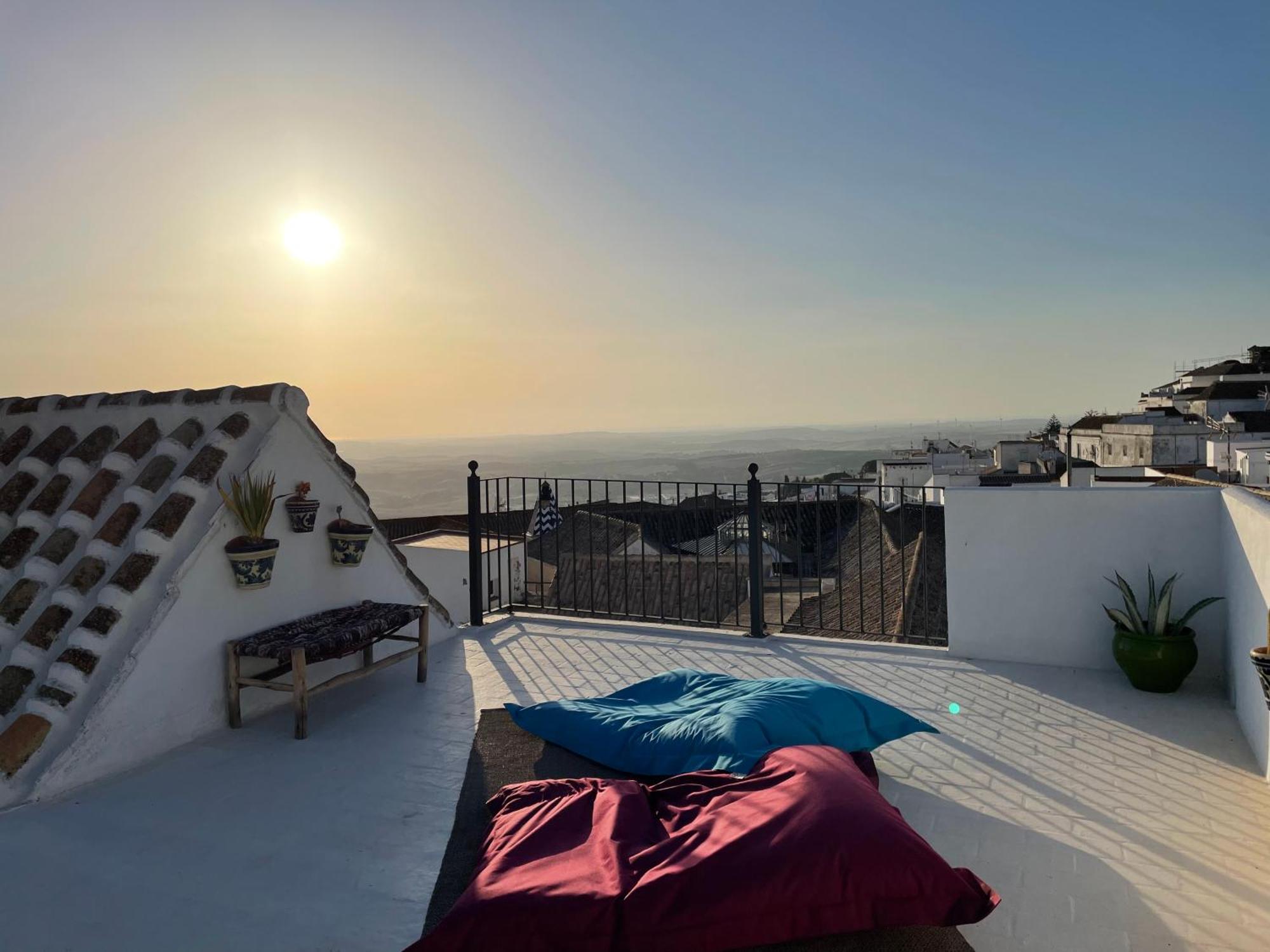 메디나시도니아 Casa Antigua - Terraza Con Vistas Al Mar B&B 외부 사진